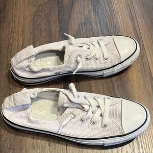Converse Off-White Canvas Sneakers